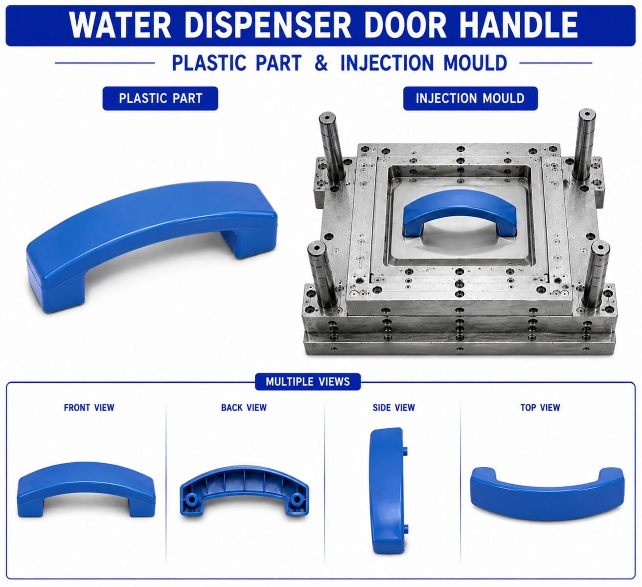 Water Dispenser Plastic Door Handle